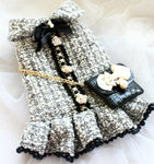 Handmade Monotone Tweed Dress ‐ モノトーンツイードドレス