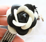 Camellia Collar＆Leash ‐ カメリア付き リードセット