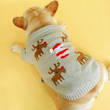 Reindeer＆Santa Sweater ‐トナカイ柄 セーター