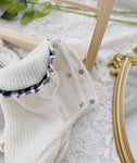 Handmade Knit Dress＆Sweater ‐ ホワイトニットベスト＆ドレス