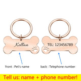 ID Tag Keychain ‐ シンプルネームタグ