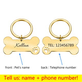 ID Tag Keychain ‐ シンプルネームタグ