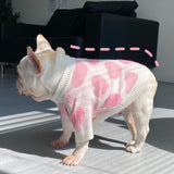 Pink Love Sweater ‐ ハート柄セーター